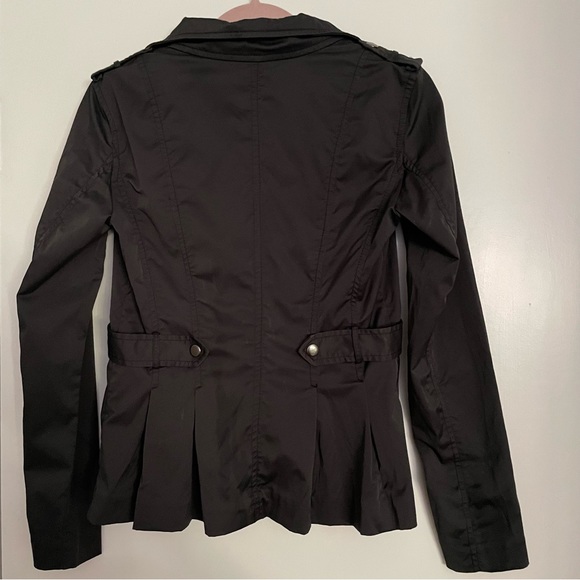 Armani Exchange Black Pleated Jacket - Picture 3 of 7